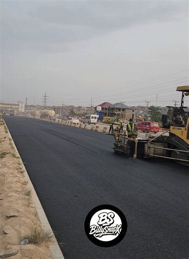 Pokuase 10 Lane Asphalting Road Project Update