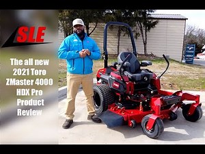 The new 2021 Toro Z-Master 4000 HDX Pro | #Sleequipment #Torozeroturnmowers #Lawnservice