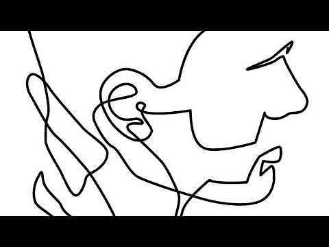 A line is a dot that went for a walk | Animated One-line-drawing