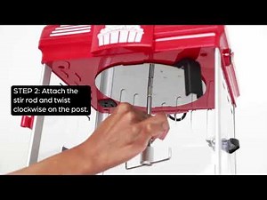 🍿 How to Assemble the WestBend Theater Popcorn Machine | Step-by-Step Setup Guide 🎬