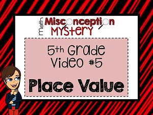 5th Grade Math Mystery | #5: Place Value | DISTANCE LEARNING