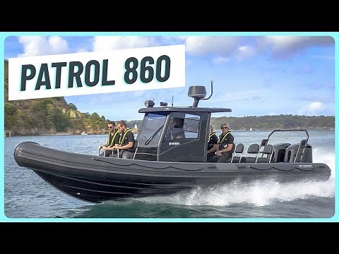 PATROL 860 - Semi-rigide par 3D Tender