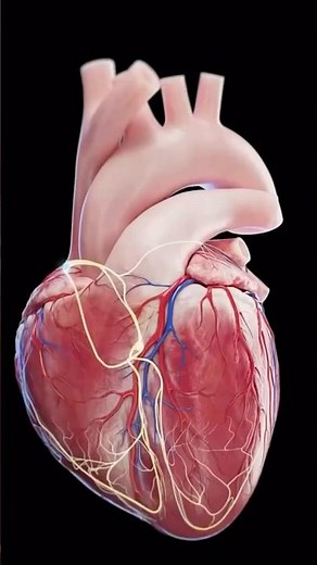 Heart Electrical Conduction Explained | SA Node #shorts