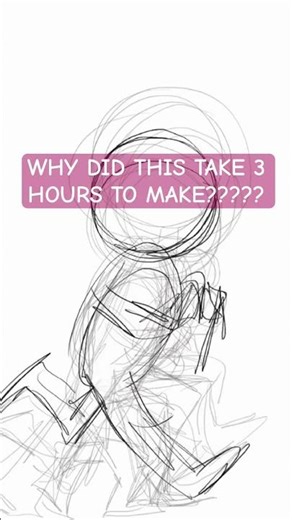 Silly mini run cycle took me way too long to make #sketch #animationpractice