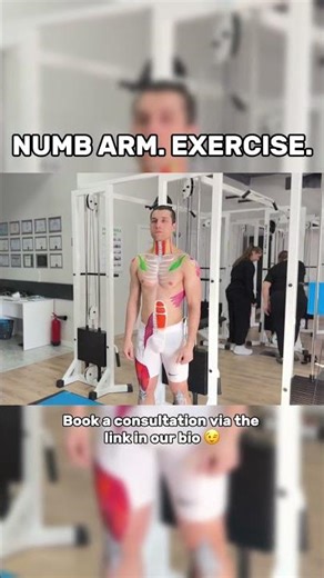 Numb arm #backpain