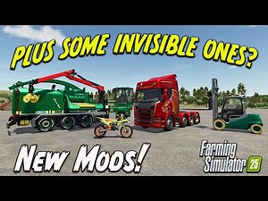 CAN YOU SEE THEM? 27+ NEW MODS & PACKS! ON FARMING SIMULATOR 25 | PS5 (Review) 7th May 25.