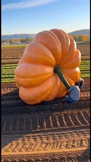 Giant Vegetable on Farm #giantvegetables