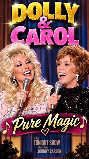 Dolly Parton & Carol Burnett Singing Together — Pure Magic