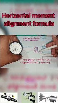 horizontal movement alignment formula | Alignment formula horizontal moment #alignment #shortsfeed
