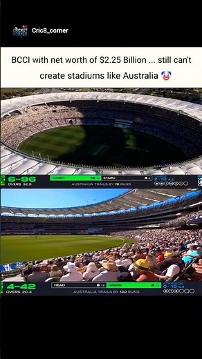 Why India Still Can’t Build Stadiums Like Australia? 🤯🇮🇳 #ashes #cricket #cricketshorts