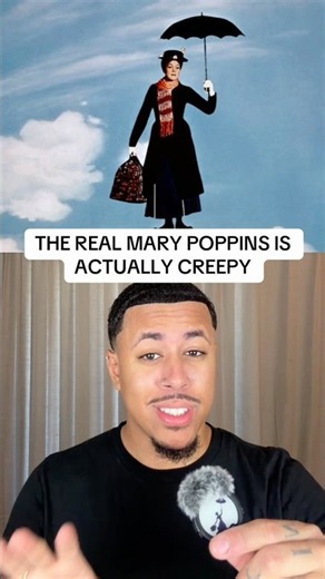 The real Mary Poppins from the books is way creepier than Disney's 🌂 #MaryPoppins #Disney