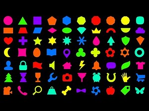 Learn 100 Basic Shapes for Kids & Toddlers2 | Shapes Song and Vocabulary ‪@freeforlearn‬