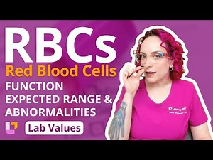 Red Blood Cells (RBCs): Adult Lab Values, Nursing students | @LevelUpRN