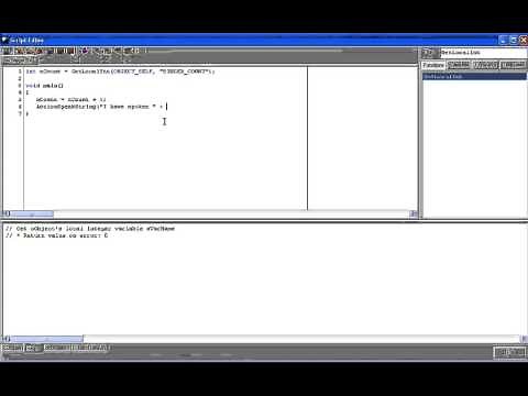 NWN Scripting Tutorial 02
