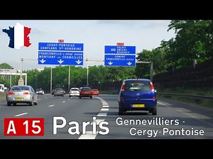 France (F): A15 west of Paris (Gennevilliers - Cergy)