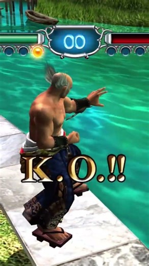 Heihachi destroys Necrid and Voldo!