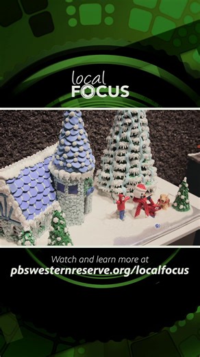 🍪 The 19th Annual Gingerbread Competition has arrived! 🏠 Dozens of one-of-a-kind gingerbread creations are now on display at the Cleveland Botanical Garden as part of its Frost holiday show. Get all the sweet details in our new episode of Local Focus! | PBS Western Reserve