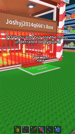 Bodyguard Protects Against Scammers in Roblox Fun