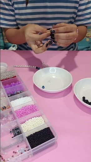 Making of Evil Eye Bracelet🧿🤍