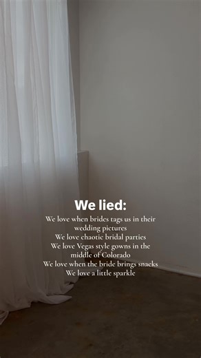 Fun over tradition, always. If you’re still searching for your dream dress, DM us. We’ve got you. 💋⚡️ #fyp #coloradobrides #luckycharmbridal #coloradobridalshop #coloradoweddings