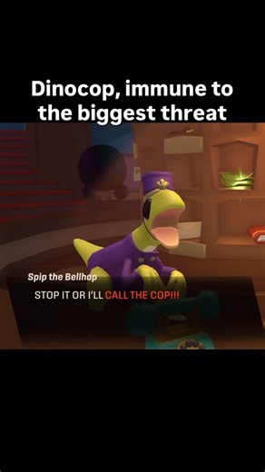 Jay G.B. on Instagram: "Dinocop, is a narrative dinosaur detective game and it’s on Steam right now!! #indiegame"