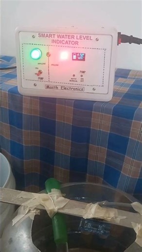Smart Water Level Indicator in Action | Auto Pump Control Demo #shorts