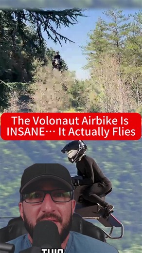 The Volonaut Airbike Is INSANE… It Actually Flies 🤯🚀 #Volonaut #VolonautAirbike #Airbike #FlyingBike #Hoverbike
