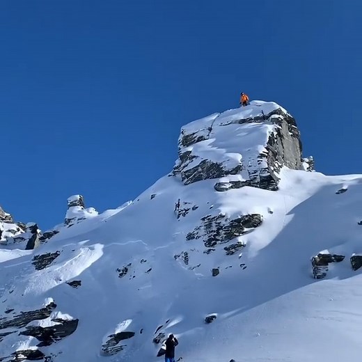 1.6M views · 14K reactions | FWT Legend Sam Smoothy sending the biggest spread eagle we've seen in a while. 礪 | FIS Freeride World Tour | Facebook