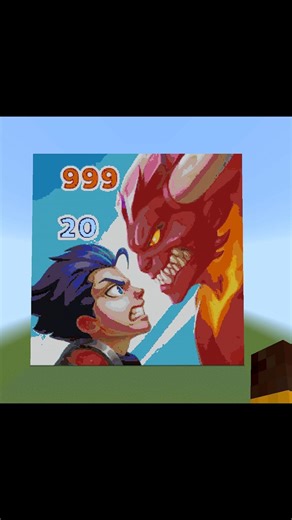 Mob, Alone,Pazu,& Football Games Pixelart in Minecraft! 🎮🔥 #minecraft,#shorts,#shortsfeed