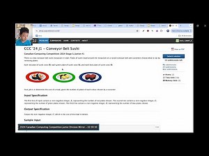 2024 CCC J1: “Conveyor Belt Sushi” Solutions in Python & C++ | Canadian Computing Competition
