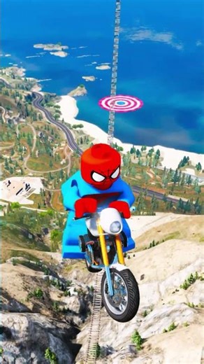 SPIDER-MAN GTA V Mods Ultimate Stunt Challenge 🚗🔥 Supercar, Monster & Offroad Truck Racing Chaos!