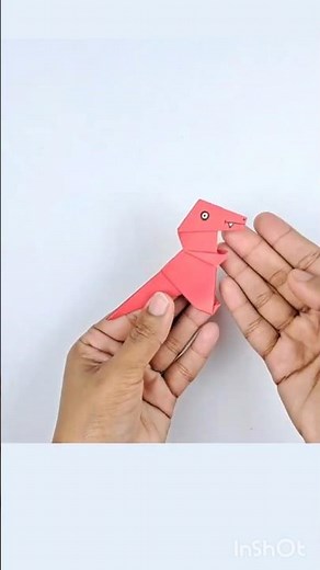 🦖 Origami T-Rex Tutorial | How to Make a Paper Dinosaur for Beginners