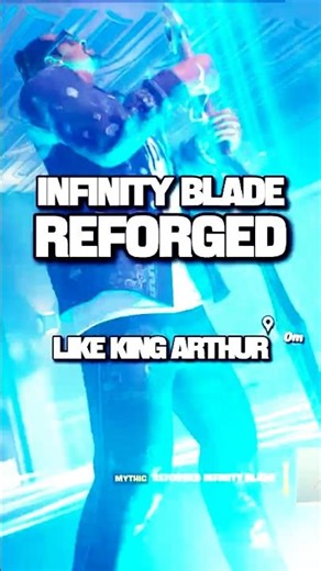 Claiming the Fortnite Infinity Blade #fortnite #battleroyale