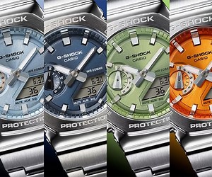 G-SHOCK G-STEEL GM2110D Watches Combine Stainless Steel and Colors