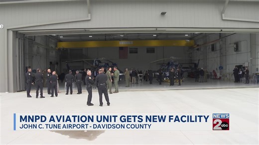 MNPD's aviation unit gets new facility