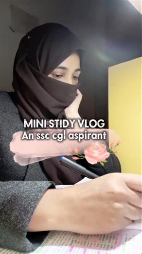Library study vlog⏰️#ssccgl #minivlog #motivation #cgl #exam #ssc #motivational #upsc #study #viral