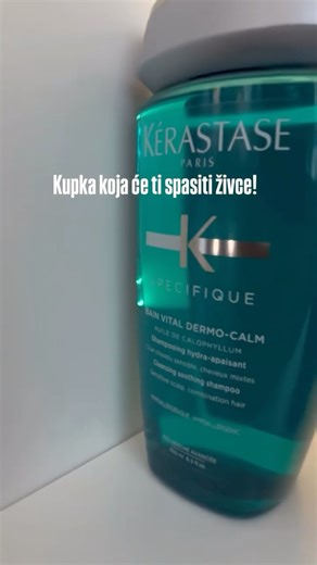 Ogledalce Cosmetics | Vlasište te izluđuje? Svrbi te neprestano? Crveno je i ljuska se? Imamo rješenje! Dermo Calm Bain iz Specifique Kerastase linije za... | Instagram