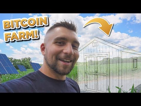 How I’m Building An EPIC Solar Powered Bitcoin Mining Shed!