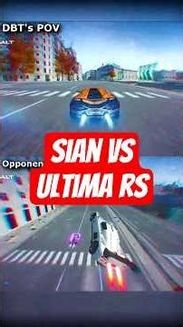 1v1 Chronicles: Sian Vs Ultima RS #asphaltlegends #dbtsvrooms #alucreator #alcreator