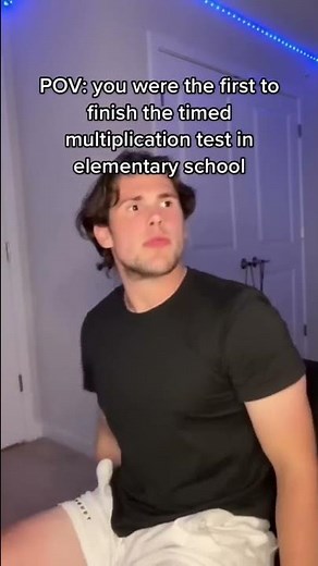 When you were the first to finish the timed multiplication test in elementary school… 😈💪🏻