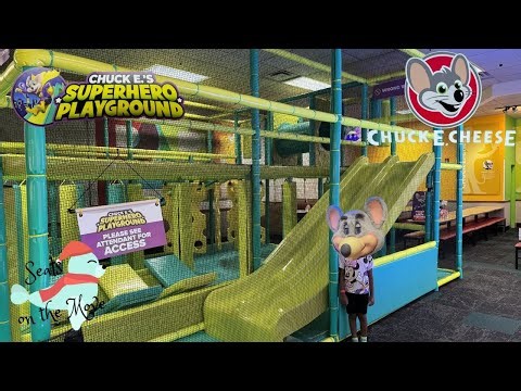 Chuck E Cheese Superhero Playground Tour - Chuck E Cheese Franklin TN