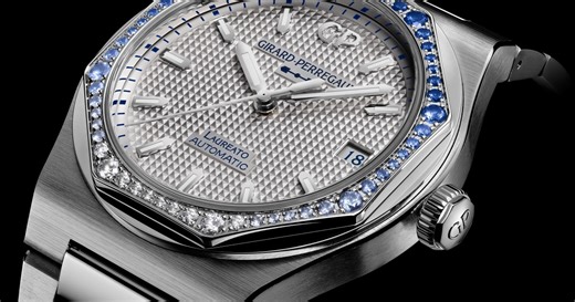 Girard-Perregaux Elevates the Laureato with Dazzling Diamond and Sapphire