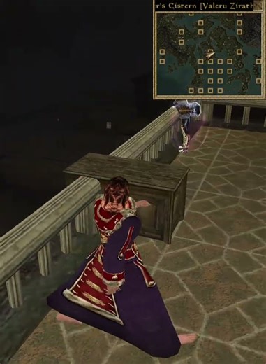 Morrowind MMO - View from the Balcony (Player House) #mmo #mmorpg #morrowind #openmw #multiplayer