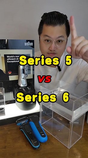 Braun Shaver Series 5 VS Series 6 It’s us see what is the main differences between these two seriesss! #braun #braunseries5 #groomingessentials #musthaveproducts