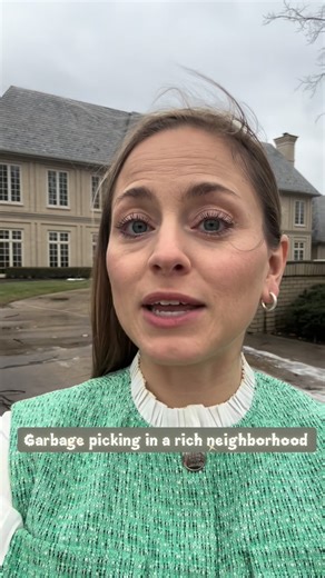 Claudia Von on Instagram: "Garbage picking has never been so fulfilling. Curb shopping these streets all day every day!"