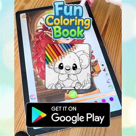 Fun Coloring Book Drawing