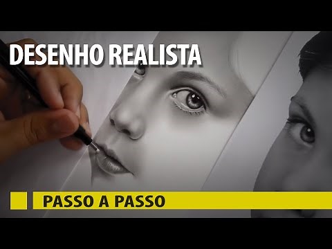 DESENHANDO UM ROSTO REALISTA - PASSO A PASSO
