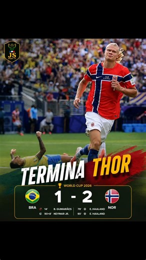⚽️🇳🇴🇧🇷🏆🔥 2026 WORLD CUP: ERLING TERMINA-THOR PUNISHES BRAZIL, MAKES HISTORY, AND MOVES ON TO FACE...