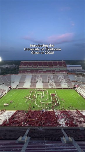 University of Oklahoma welcome message