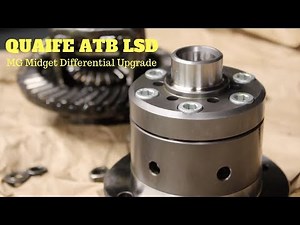 MG Midget Differential upgrade - Quaife ATB LSD, Rover K-series Conversion